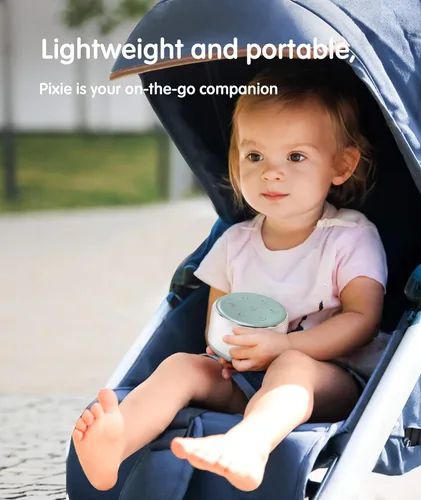 Miniatura 7 de FamiSym Máquina de Ruido Blanco para Bebé para Dormir con Luz Nocturna – 34 Sonidos Relajantes, Máquina de Ruido Blanco Recargable para Niños