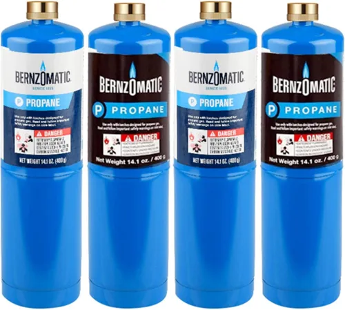 Miniatura 5 de Tapa de tanque de propano de repuesto de latón macizo de 1 libra, tapa de botella de propano para evitar fugas de gas, 12 paquetes