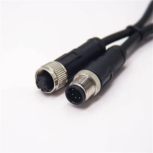 Miniatura 16 de Elecbee Conector M12 5 Pin A-Code Hembra a Hembra Cable terminado doble 1M/3.3ft