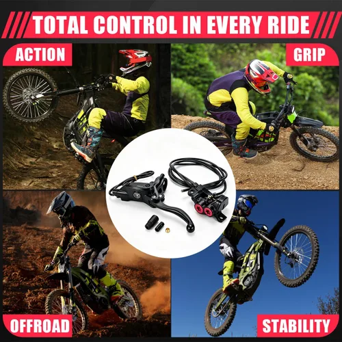 Miniatura 3 de Kit de freno trasero para motocicleta Sur Ron Dirt Bike, cilindro maestro de freno hidráulico con depósito para SurRon Light Bee Sur-Ron X/S
