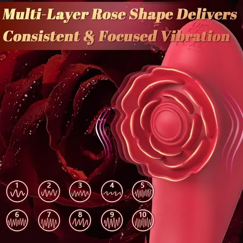 Miniatura 4 de G Spot Vibrador con aletas para mujer, bragas vibradoras con 10 modos de vibración y aleteo, pezones de clítoris, juguetes sexuales