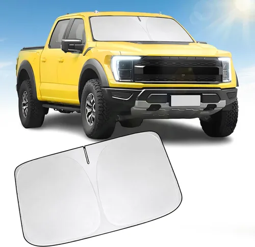 Miniatura 9 de Parasol para parabrisas delantero compatible con Toyota Highlander 2020-2023 2024 2025, protector de visera solar bloquea los rayos UV, parasol