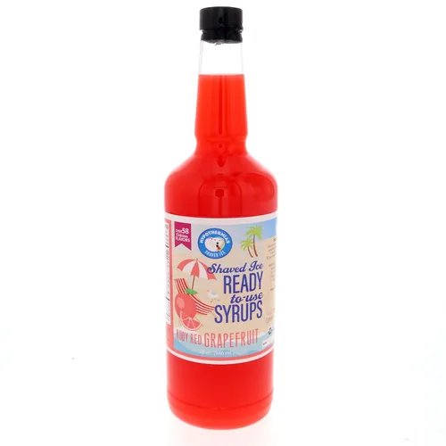 Miniatura 12 de Hypothermias Wild Cherry - Jarabe de sabores de cono de nieve hawaiano listo para usar (128 onzas líquidas), hielo afeitado, 100% azúcar de caña pura