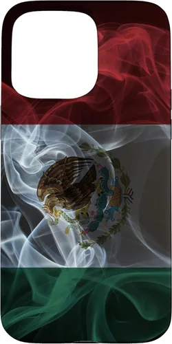 Miniatura 30 de iPhone 11 Smoky Mexico Flag - Funda de orgullo mexicano estilo humo