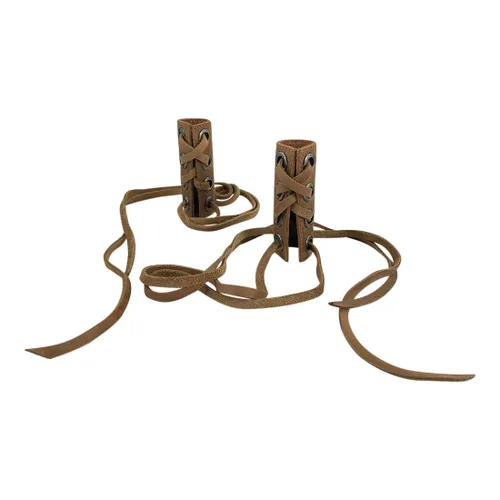 Miniatura 5 de Hide & Drink, Juego de 2 ligas para el cabello para mujer, soporte para cola de caballo/trenza, accesorios de bloqueo para damas, cuero de grano
