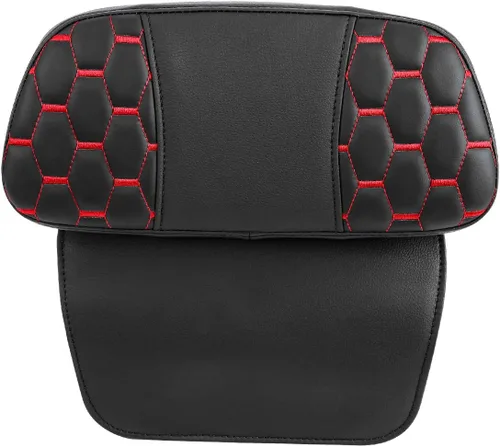 Miniatura 27 de Asiento de conductor, pasajero y piloto - SLMOTO Asiento de motocicleta de una pieza para 2 personas, compatible con Harley Touring Road King CVO
