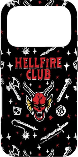Miniatura 29 de Funda con patrón Hellfire Club de Stranger Things para iPhone 11 Pro Max