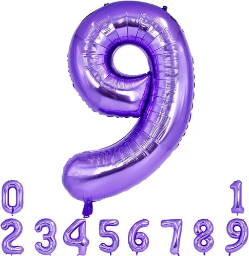 Miniatura 33 de TONIFUL 40 Inch Pastel Blue Number 8 Foil Balloons Large Mylar Foil Digital 8 Balloons for 8th Birthday, Gender Neutral Party, Baby Shower, Oro rosa