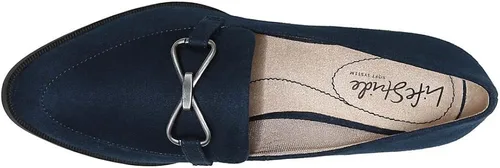 Miniatura 2 de LifeStride Devyn - Mocasines de tacón de 2 bloques para mujer