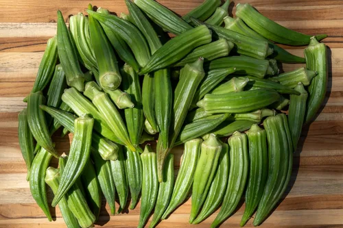 Miniatura 3 de Plant Good Seed Semillas orgánicas de Okra Cajun Jewel – Paquete de 40, semillas tradicionales para plantar verduras – Suministros de jardinería