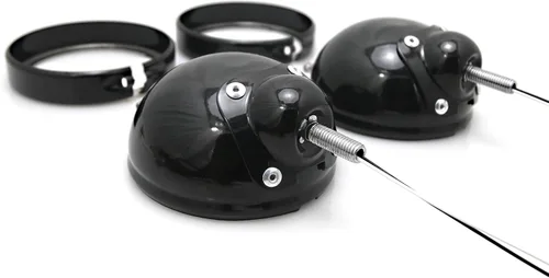 Miniatura 4 de Auxiliar luz de paso cubierta de la lámpara antiniebla soporte de la vivienda para Harley Street Electra Glide Road King Led 4.5 '' niebla luz