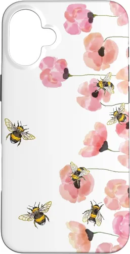 Miniatura 23 de Bumble bee - Honey Bees. bee Lover. Pink Flower. Gift Case for iPhone 17