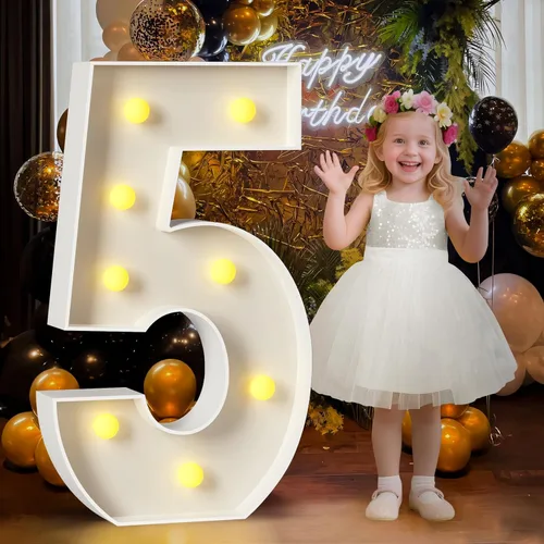 Miniatura 46 de Mixifox Letras O de marquesina de 3 pies, letras grandes iluminadas de 3 pies de alto con luces, letra grande para boda, compromiso, graduación