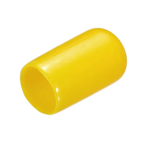 Miniatura 8 de uxcell 80 tapas de goma de 0.551 in de vinilo de identificación redonda tapa tapa de rosca de tornillo protectores negro