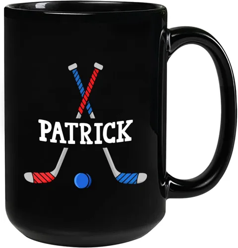 Miniatura 9 de Taza de café de fútbol americano con nombre personalizado, regalo de fútbol personalizado, porcelana negra 11oz y 15oz