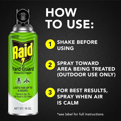 Miniatura 6 de Raid Yard Guard - Nebulizador para mosquitos, 16 onzas (paquete de 10)