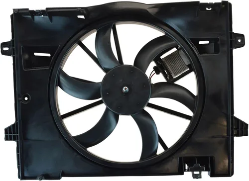 Miniatura 41 de TRQ Conjunto de ventilador de refrigeración dual del radiador compatible con Toyota Highlander 2008-2013 TO3115155