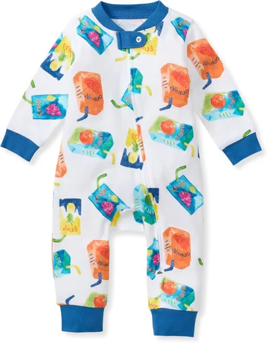 Miniatura 178 de Burt's Bees Baby - Pijama de una pieza para bebé, mameluco para dormir y jugar, algodón 100% orgánico, cremallera frontal