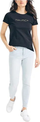 Miniatura 2 de Nautica Camiseta de mujer Easy Comfort Supersoft 100% algodón con logotipo clásico