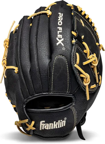 Miniatura 12 de Franklin Sports Baseball Glove - Proflex Adult Baseball + Softball Glove - Outfield + Infield - Right and Left Hand