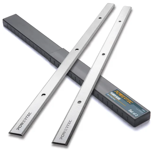 POWERTEC Cuchillas cepilladoras de 13 pulgadas para Delta 22-580, 22-555, Grizzly G0689, Craftsman 21743, POWERTEC PL1300, Steel City 40100,