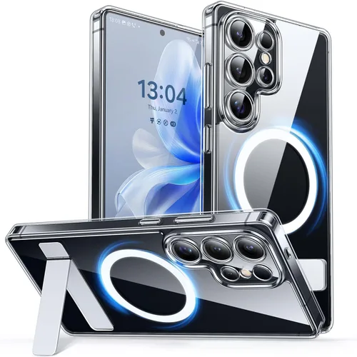 Miniatura 82 de CANSHN Funda diseñada para Samsung Galaxy A16-5G [protección completa de la cámara] [compatible con Magsafe] funda protectora trasera translúcida