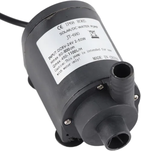 Miniatura 3 de Bomba de circulación de acuario Motor sumergible sin escobillas DC 24V 1000L/H Bomba de flujo de agua para tanques de peces de agua dulce y salada