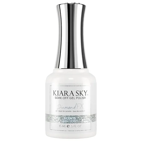 Miniatura 18 de KIARA SKY Esmalte de gel DiamondFX Reflective Glitter Soak Off con efecto de polvo Sparkle Diamond 0.5 fl oz, Beets It (morado)