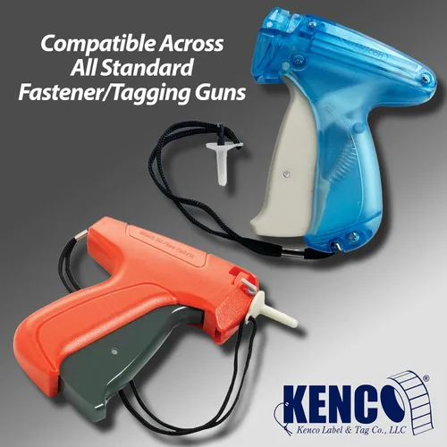 Miniatura 4 de Kenco Accesorios de etiquetado estándar de 1 pulgada, sujetadores de 1 pulgada para etiquetar venta al por menor, envío y fabricación, 5,000 piezas