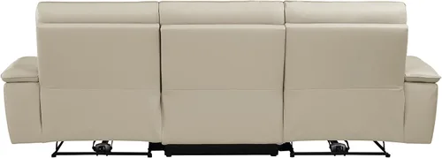 Miniatura 7 de Lexicon Raelynn Power - Sofá reclinable doble, color gris pardo gris topo