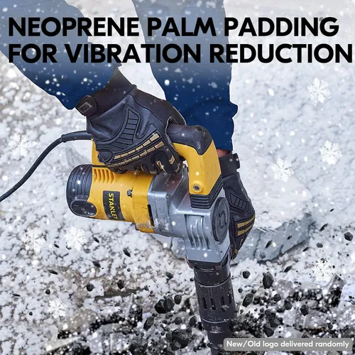 Miniatura 6 de Vgo... -4 ℉ o superior Guantes mecánicos resistentes al agua para invierno de alta destreza, antivibración, antiabrasión, pantalla táctil