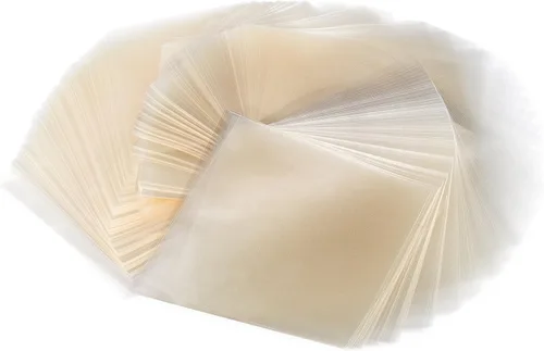 Envolturas transparentes de caramelo, caramelo y chocolate, celofán natural, 1000 hojas cuadradas, 4.25 x 4.25 pulgadas