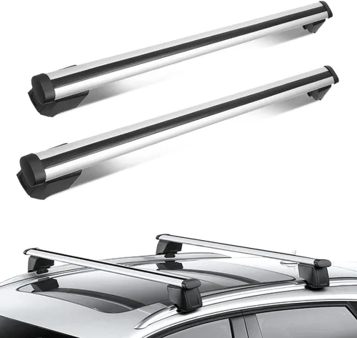 Miniatura 10 de DNA MOTORING PT-ZTL-8028 - Par de barras transversales de aluminio para techo de automóvil, compatibles con Explorer 2016-2018, color negro