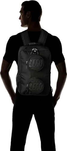 Miniatura 3 de LEGO Mochila de ladrillo Lego - equipaje de mano morado, Negro -, Mochila