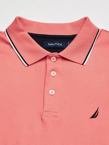 Miniatura 2 de Nautica Polo de manga corta con cuello de doble punta para hombre