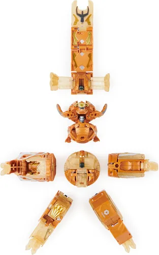 Miniatura 6 de Bakugan Ultimate Viloch, Bakugan exclusivo 7 en 1, incluye BakuCores y tarjetas de intercambio, figura de acción coleccionable Geogan Rising
