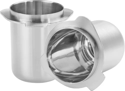 Miniatura 10 de Normcore Taza dosificadora portafiltro de 53.3mm - Acero inoxidable 304 - Negro mate - Revestimiento antiadherente Compatible con Breville Barista