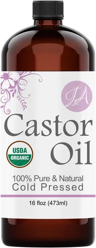 Miniatura 11 de Healing Solutions Aceites – Aceite de ricino orgánico puro natural, prensado en frío, sin hexano ni químicos, suero para pestañas, estimula