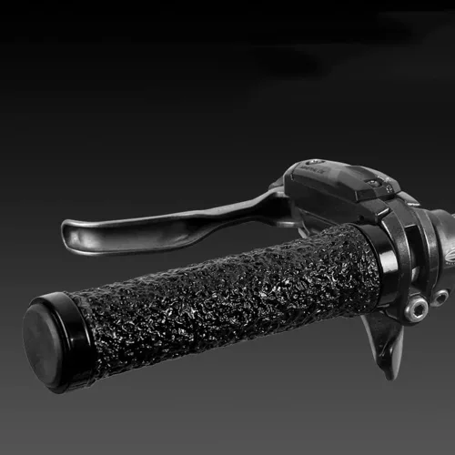 Miniatura 7 de Empuñaduras de manillar de bicicleta, 1 par de empuñaduras ergonómicas para manillar de bicicleta, agarre universal de doble bloqueo para manillar