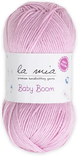 Miniatura 11 de 1 madeja La Mia Baby Boom, hilo acrílico 100% antipilling para tejer y ganchillo para tejer y ganchillo, 3.53 oz (3.5 onzas) / 820.2 ft