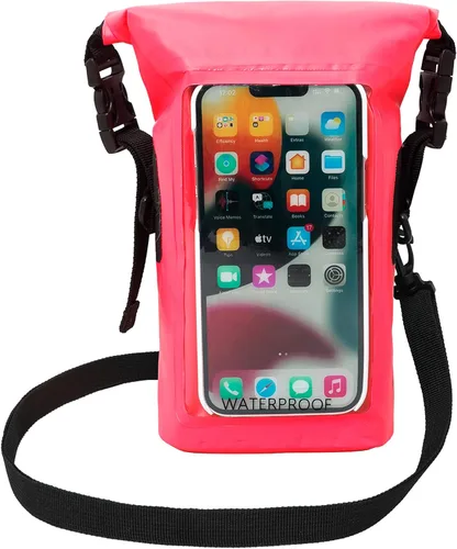 Miniatura 13 de geckobrands Bolsa impermeable para teléfono, geckoflage ártico, bolsa para teléfono al aire libre y bolsa seca, teléfonos Samsung Galaxy, teléfonos