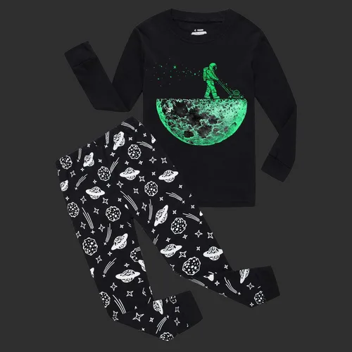 Miniatura 2 de Dolphin&Fish Pijama completa de manga larga para niños y niñas