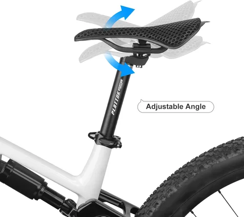 Miniatura 4 de PLATTBK Tija de asiento de bicicleta 25.4/27.2/28.6/30.9/31.6 13.780 in aleación de aluminio Road Bike MTB Seatpost