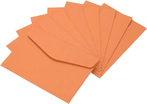 Miniatura 8 de YOKIVE Paquete de 60 sobres para tarjetas de regalo, nota de felicitación de negocios, sobre soporte para artículos pequeños, ideal para Rosado