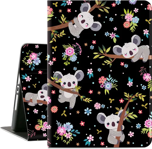 Miniatura 23 de Funda para iPad de 9ª generación, funda para iPad de 8ª generación, funda para iPad de 7ª generación de 10.2 pulgadas, vista multiángulo con soporte