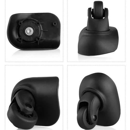 Miniatura 6 de (DL-W069#) Ruedas giratorias conectadas silenciosas para ruedas de equipaje de repuesto Desgaste silencioso barra de dibujo caja DIY (4 piezas/juego)
