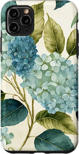 Miniatura 13 de Watercolor Shabby Chic Blue Hydrangeas Flower Case for iPhone 17