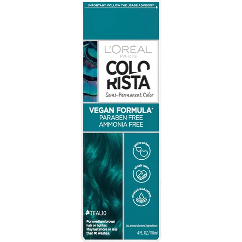 Miniatura 21 de L'Oréal Paris Color de Cabello Colorista Semipermanente para Cabello Rubio Claro o Decolorado, Verde Lima