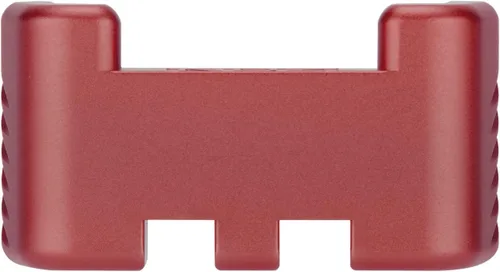 NDZ Performance Placa trasera de aluminio con asistencia deslizante para Glock 1-5 Glock 17 19 19 19 x 22 23 24 26 27 31 32 33 34 35 45 47 49, Rojo