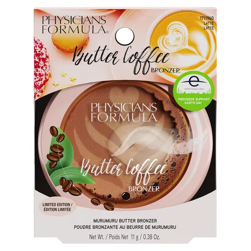 Miniatura 4 de Physicians Formula Murumuru Butter Cheat Day Donut Bronzer, ligero, libre de crueldad, para pieles sensibles, bronceador crema brillante oscuro